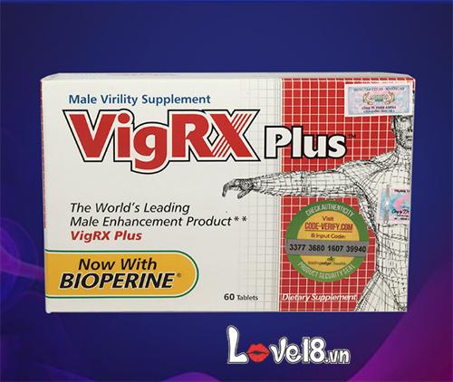 Review Thảo Dược Vig Rx Plus Kéo Dài Thời Gian Làm To Dương Vật  nhập khẩu