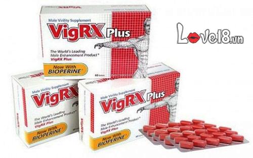 Review Thảo Dược Vig Rx Plus Kéo Dài Thời Gian Làm To Dương Vật  nhập khẩu