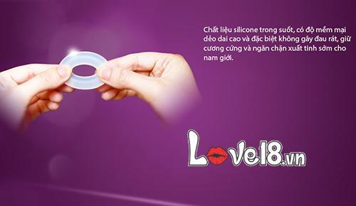 Vòng đeo cương cứng Durex kéo dài hiệu quả mạnh mẽ