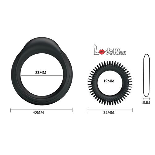 Bộ Vòng Dương Vật Manhood Chống Xuất Tinh Sớm - Kéo Dài Cuộc Yêu
