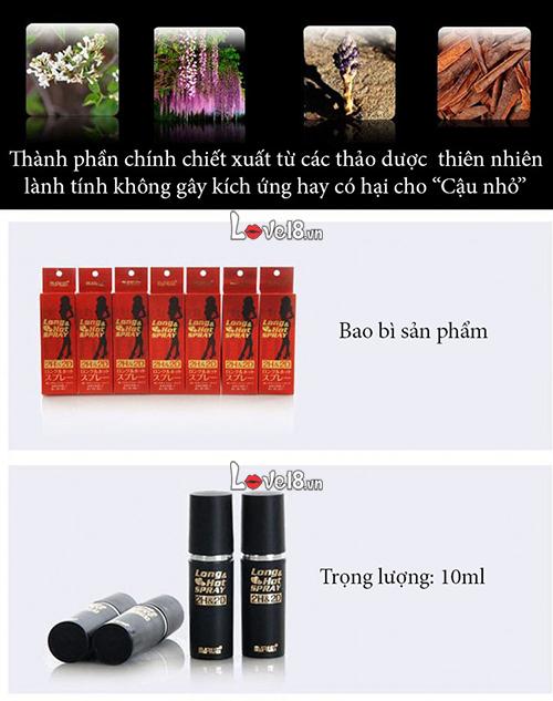 Chai Xịt Kéo Dài Thời Gian Quan Hệ Tăng Cường Sinh Lý Nam