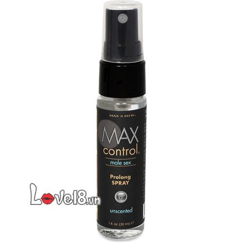 Chai Xịt Max Control Tăng Thời Gian Quan Hệ Bền Bỉ An Toàn