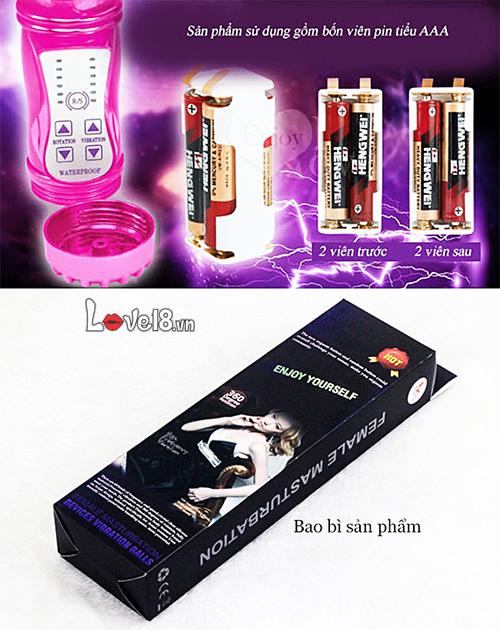 Dương vật đa năng rung ngoáy mạnh mẽ kích thích cực đỉnh