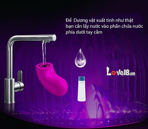 Dương vật giả bắn tinh Prettylove Henry silicon cao cấp rung mạnh