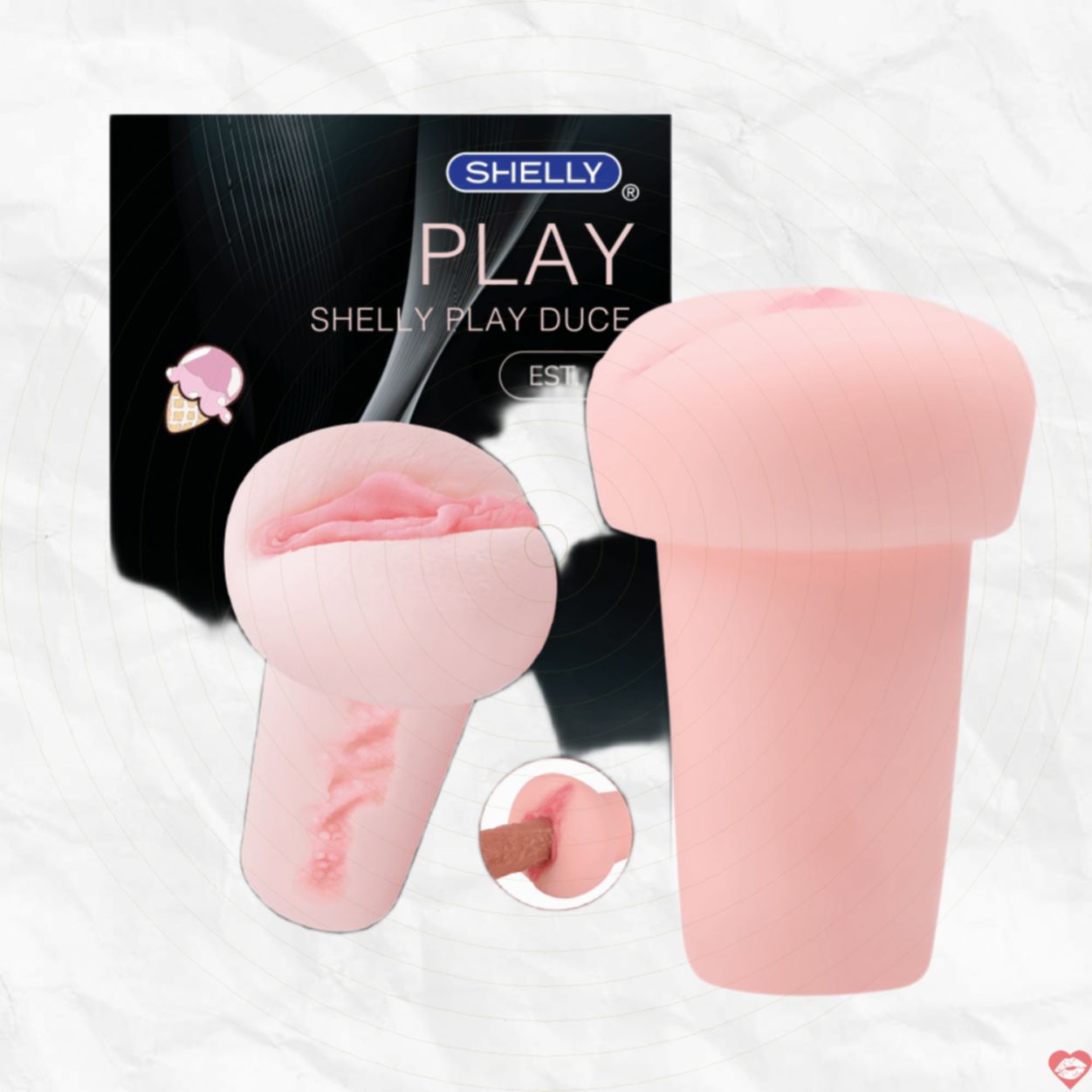 Âm đạo giả silicon Shelly Play Duce 390g mềm mại chân thực, siêu bền 