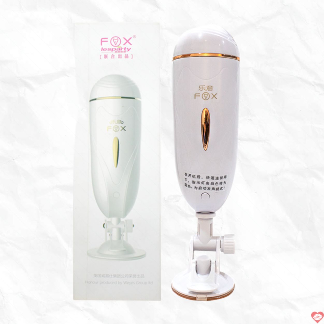 Máy rung tự động Fox Lesparty cao cấp âm đạo giả siêu thực 