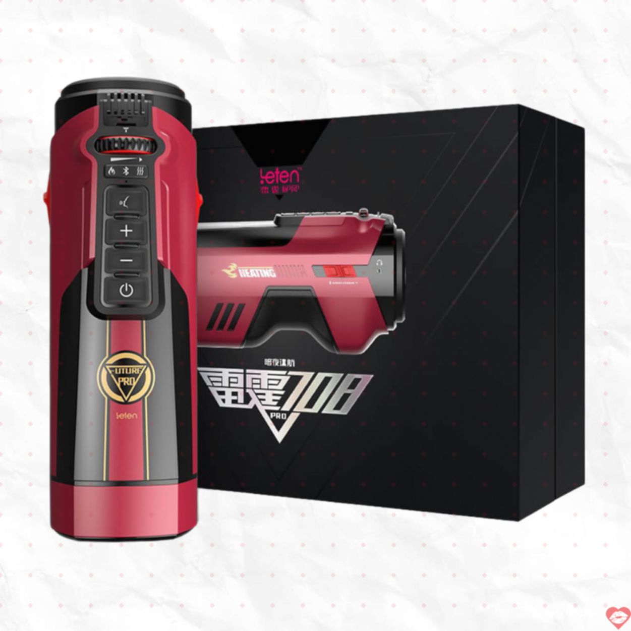 Âm Đạo Giả Leten Future Pro Red Kích Thích Cực Mạnh 