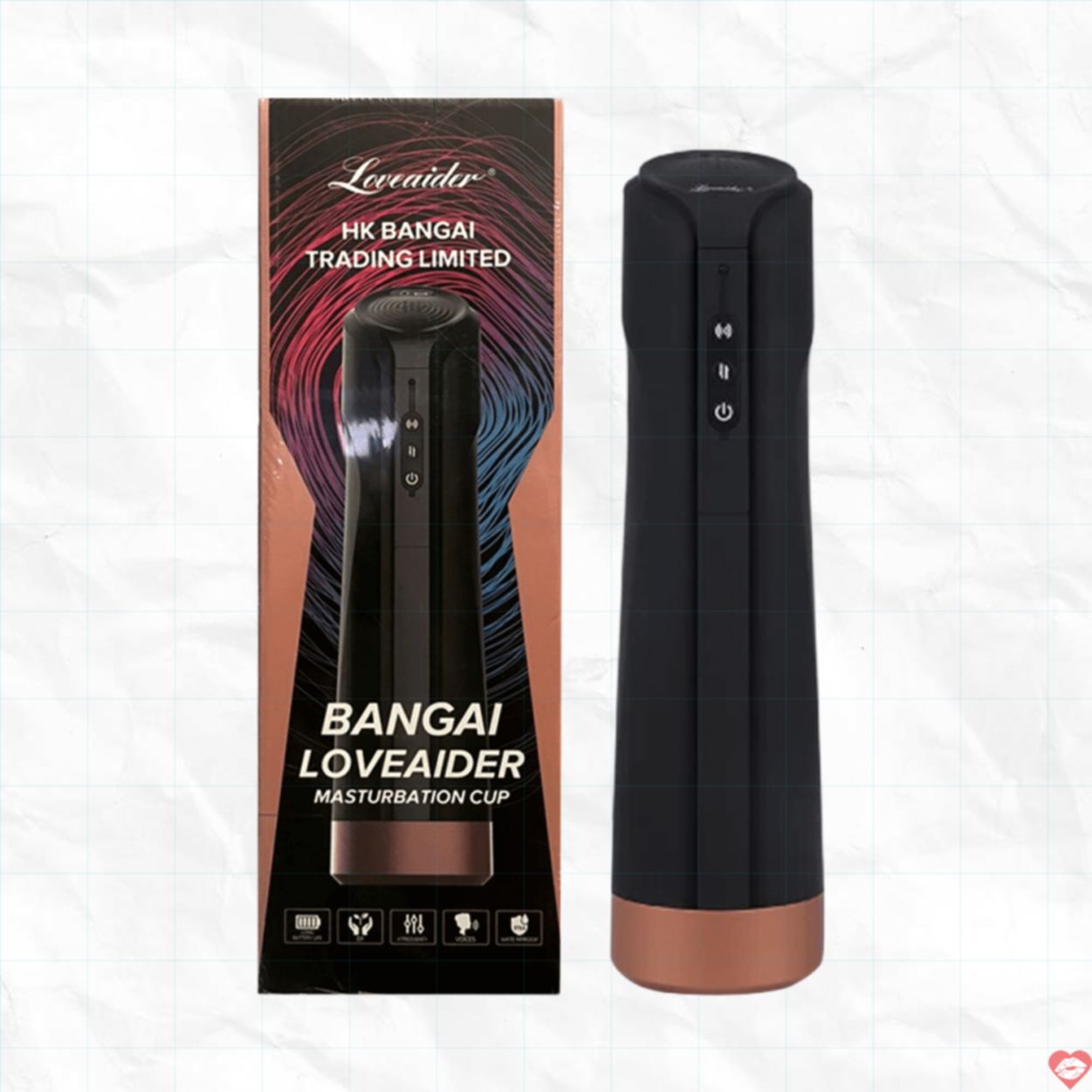 Âm đạo giả Loveaider HK Bangai đa năng dễ dùng hấp dẫn 