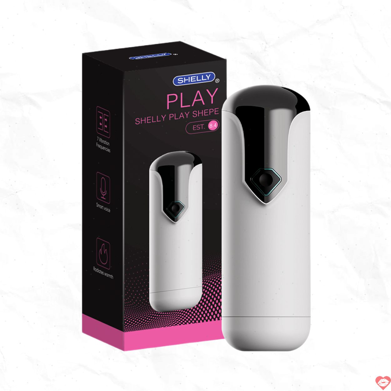 Âm đạo giả Shelly Play Shepe rung thụt sưởi ấm âm thanh kích thích 