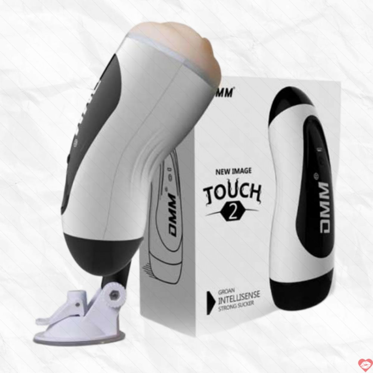 Âm Đạo Giả Hít Tường DMM Touch 2 10 Chế Độ Rung Mạnh Mẽ
 