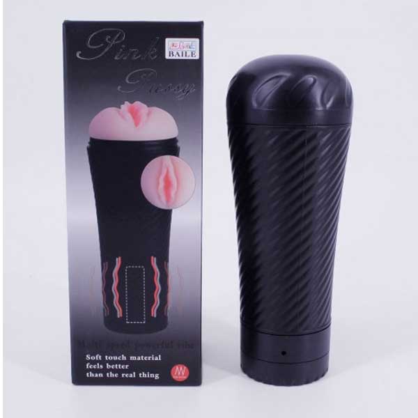 Âm Đạo Giả Pink Pussy Vibration Ngụy Trang Đèn Pin Chính Hãng