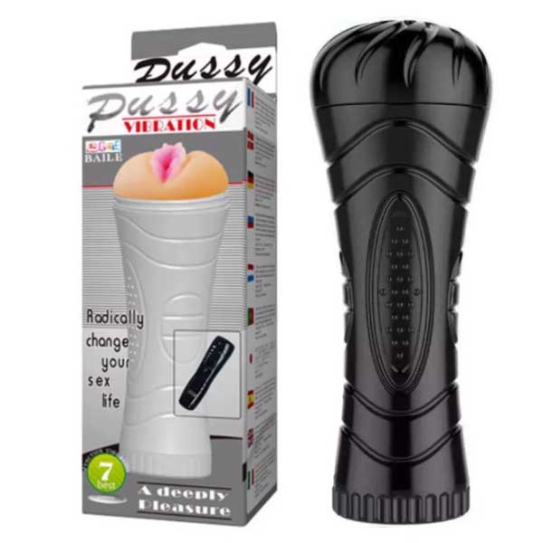 Âm Đạo Giả Fleslight Pussy Rung Đa Chế Độ Nguy Trang Đèn Pin