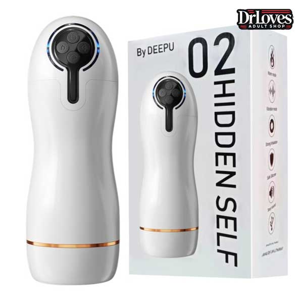 Máy Thủ Dâm DEEPU Rung Hút Tỏa Nhiệt + Rên