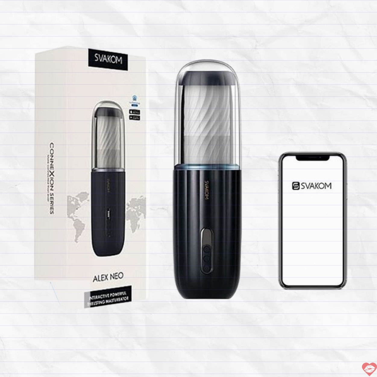Sex toy nam Svakom Alex Neo thụt tự động cao cấp kết nối mạng 