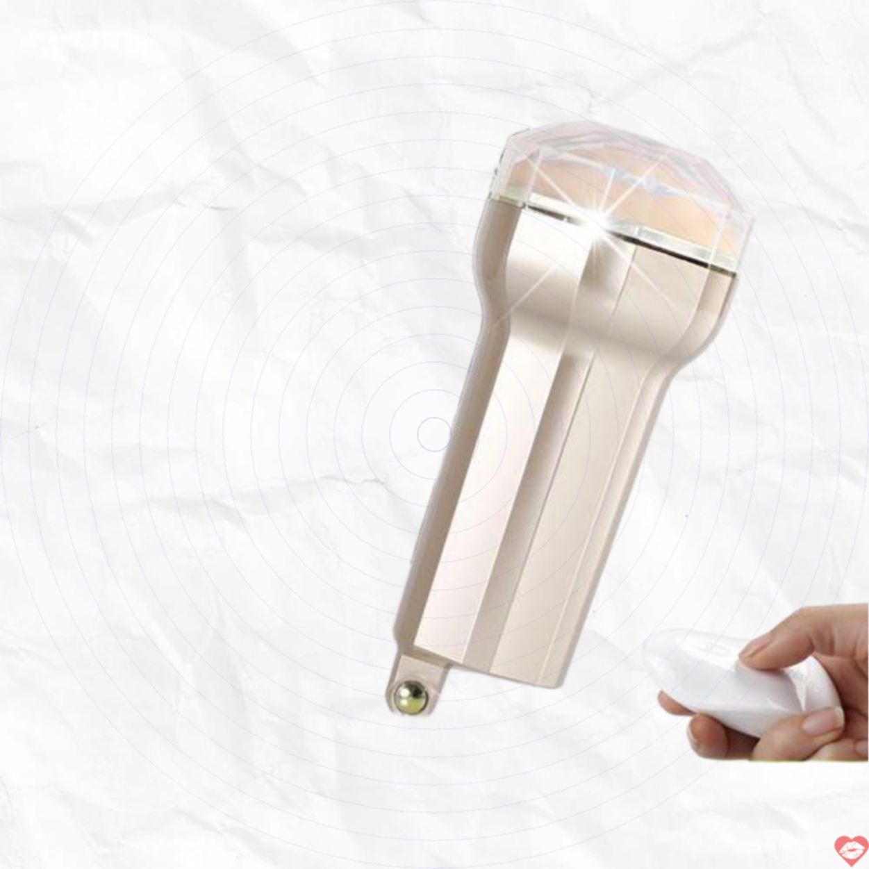 Cốc âm vật gắn tường ManMiao Gold điều khiển từ xa cao cấp 