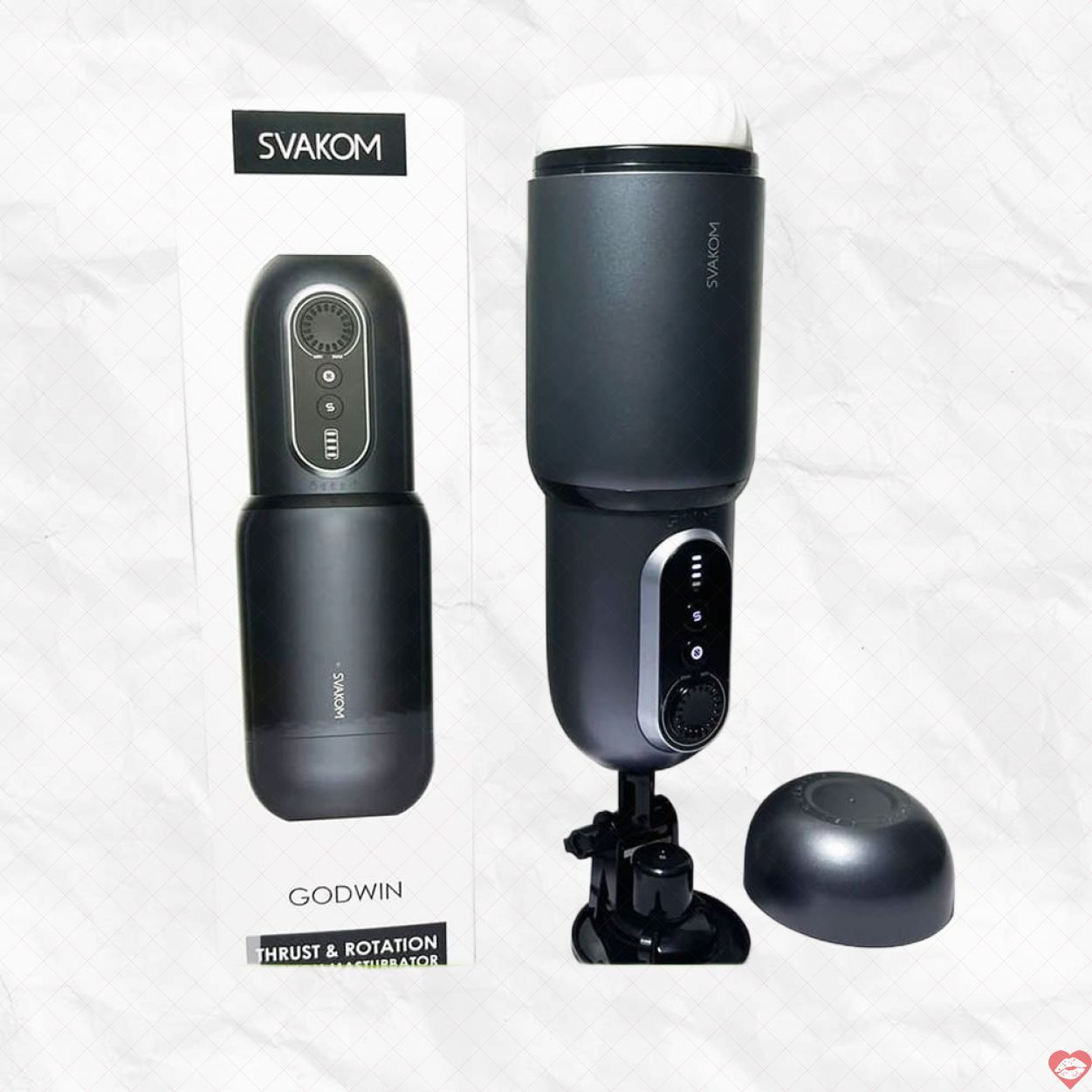 Svakom Godwin máy thủ dâm nam tự động xoay thụt hút cao cấp 