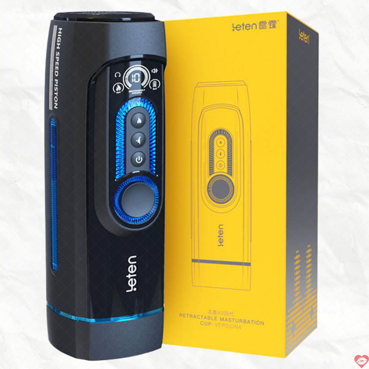 Máy Thủ Dâm Leten X9-IV Rung Thụt Bú Mút Tỏa Nhiệt Kích Thích 