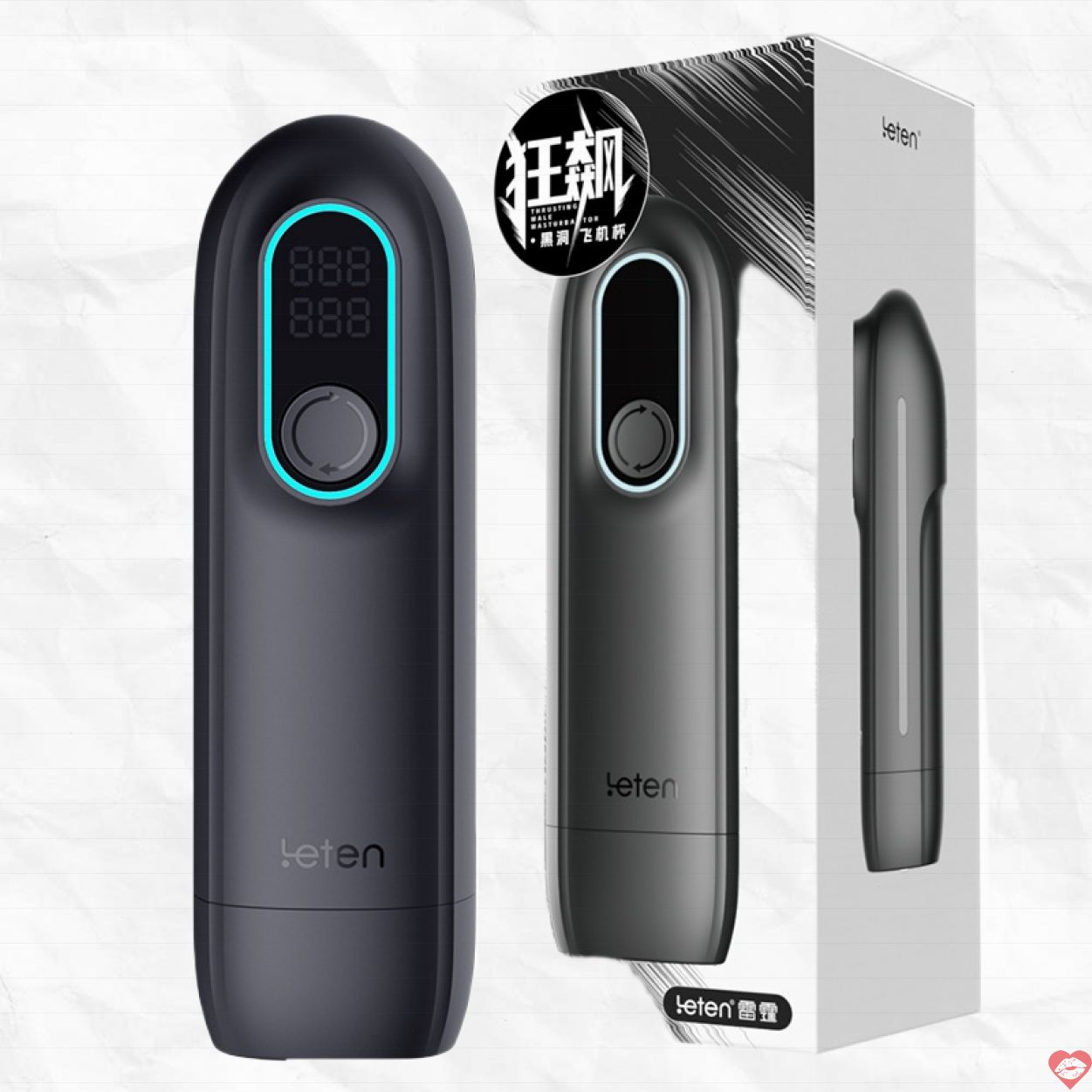 Âm đạo Leten Thunder Pro sục bú sưởi ấm cao cấp cho nam 