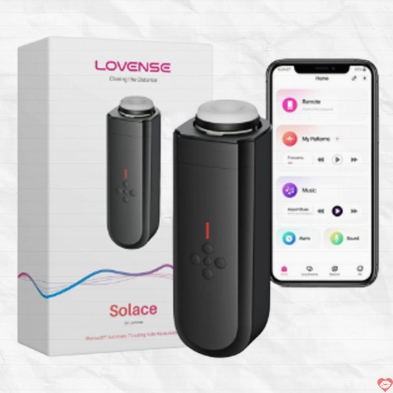 Máy Thủ Dâm Lovense Solace Cao Cấp Điều Khiển App Từ Xa 