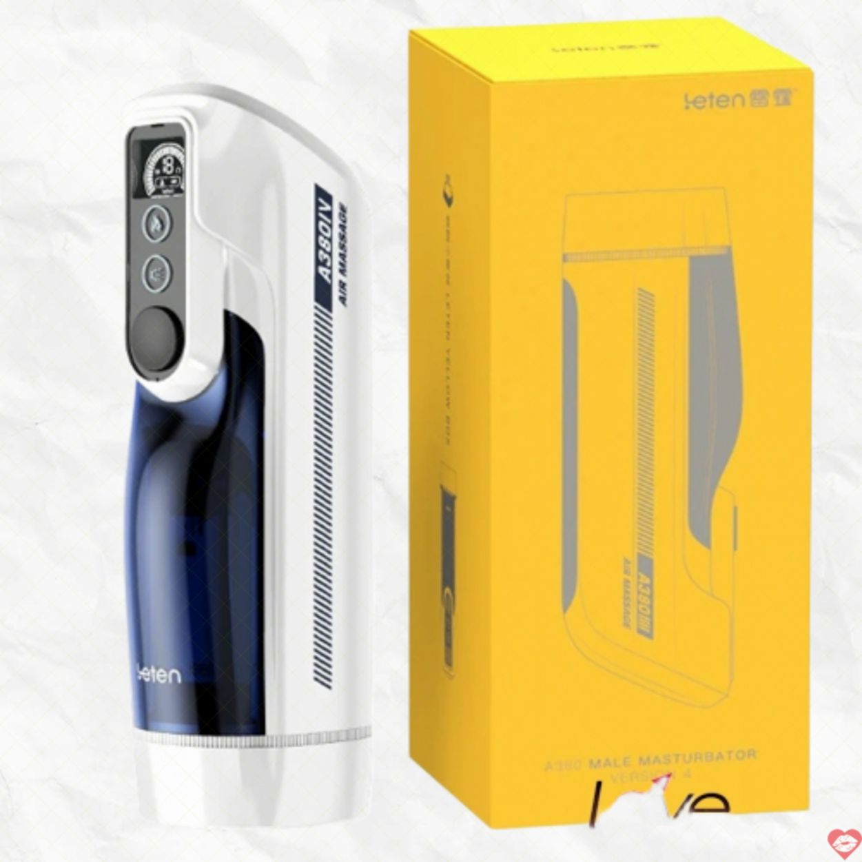 Leten A380 V.4 Âm Đạo Tự Động Rung Thụt Ấm LCD - Cực Phê 