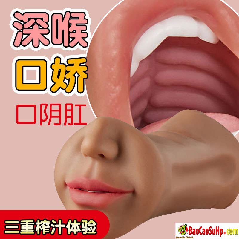 Âm đạo nguyên khối 2 đầu 5D Coc Blowjob 700g siêu thật, kích thích