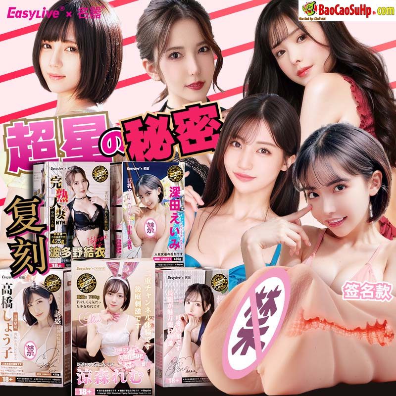 Bộ âm đạo giả EasyLive Idol Japan 730g Mới Cao Cấp