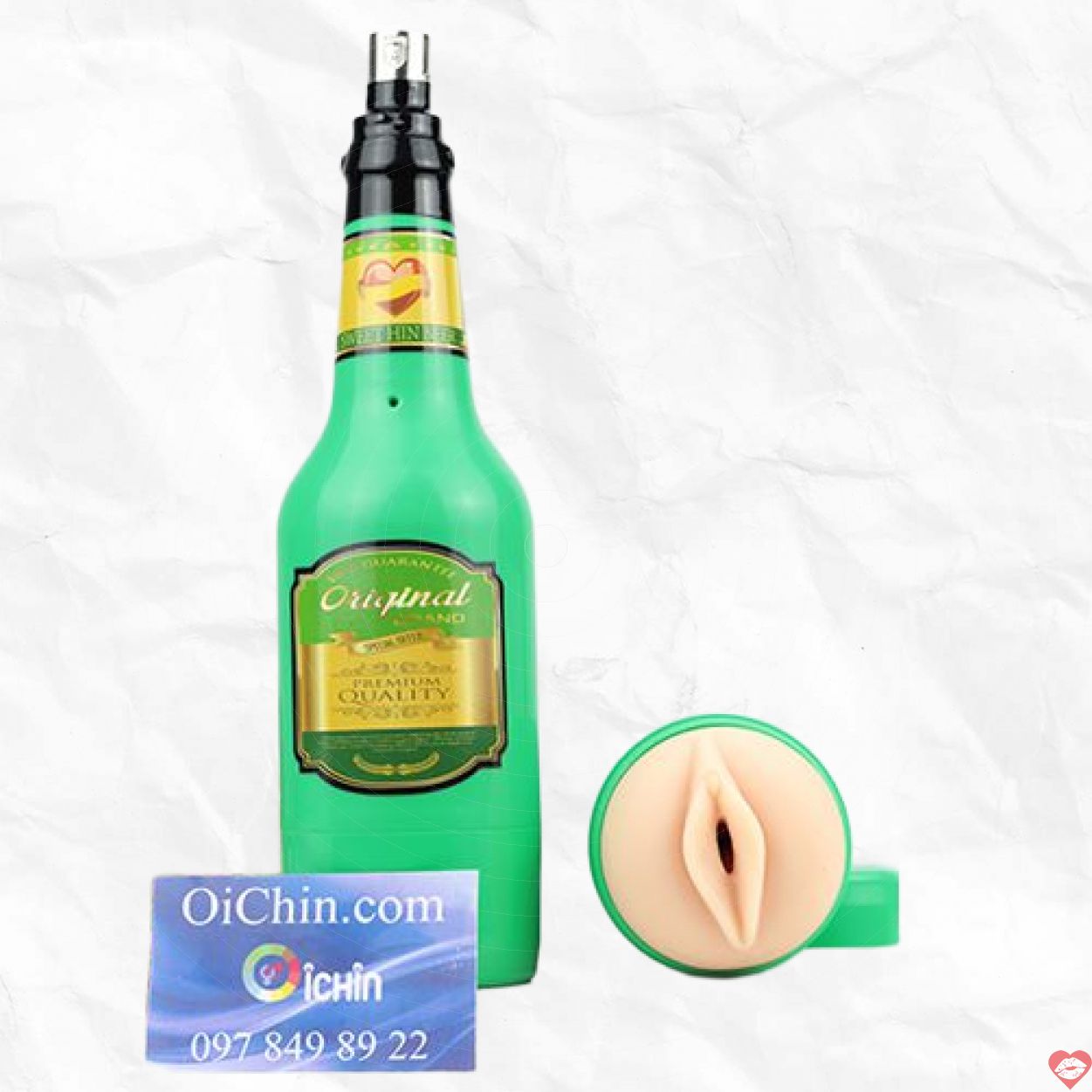 Cốc Thủ Dâm ORI Cao Cấp Hình Chai Bia Mềm Mịn Kín Đáo 
