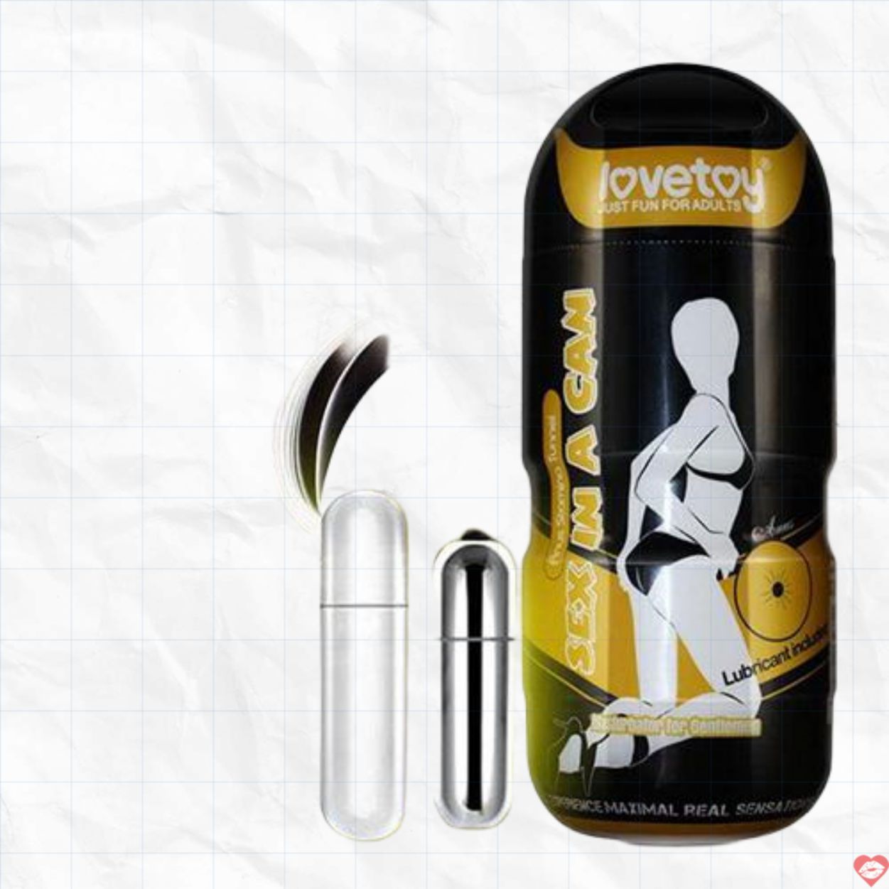 Cốc thủ dâm hậu môn rung Lovetoy kích thích cực mạnh chuẩn yêu 