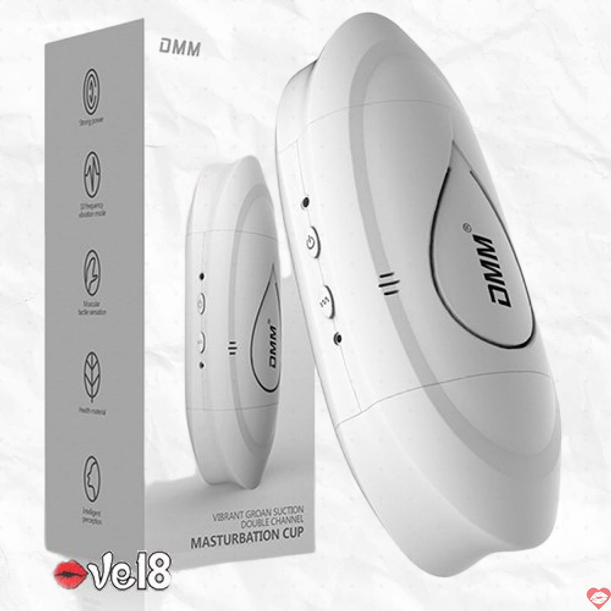 Cốc thủ dâm 2 đầu DMM cao cấp rung mạnh dễ chịu tuyệt đỉnh 