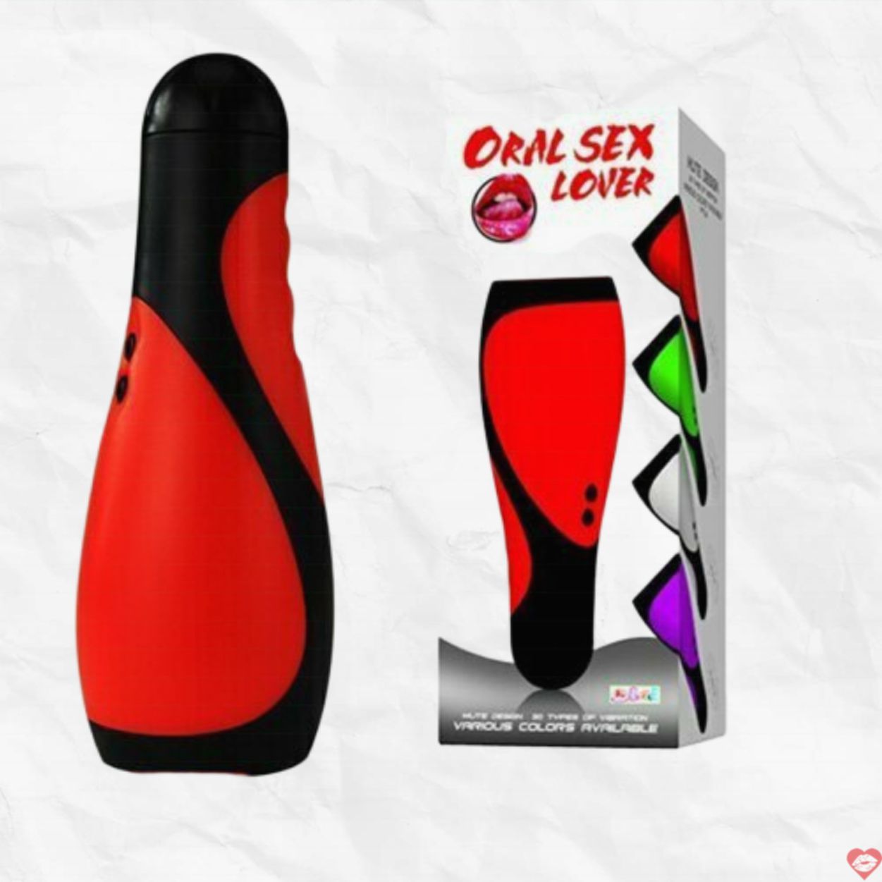 Oral Love Red Máy Bú Liếm Cậu Nhỏ Đa Năng Kích Thích Sung Sướng 