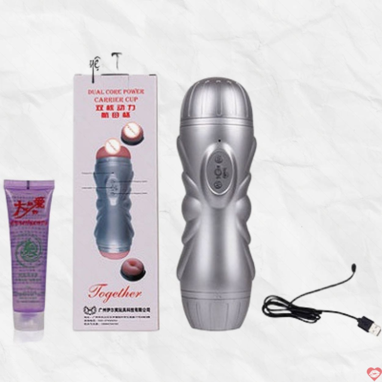 Cốc thủ dâm 2 đầu Together chất liệu mềm mại kích thích cực đỉnh 