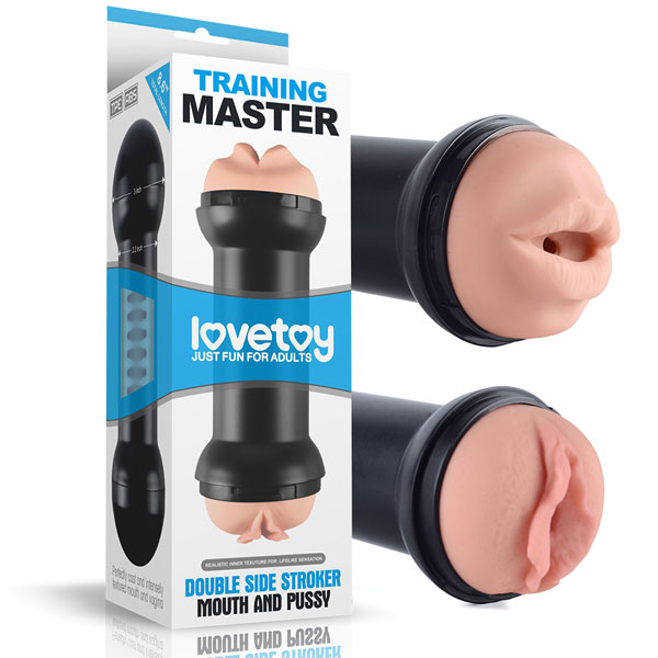 Cốc Thủ Dâm Lovetoy Training Master 2 Đầu: Âm Đạo + Miệng