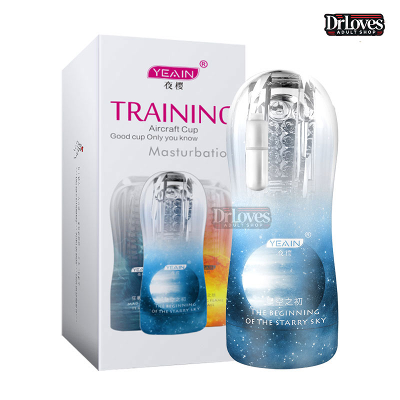 Cốc Thủ Dâm Yeain Training Trong Suốt Có Rung