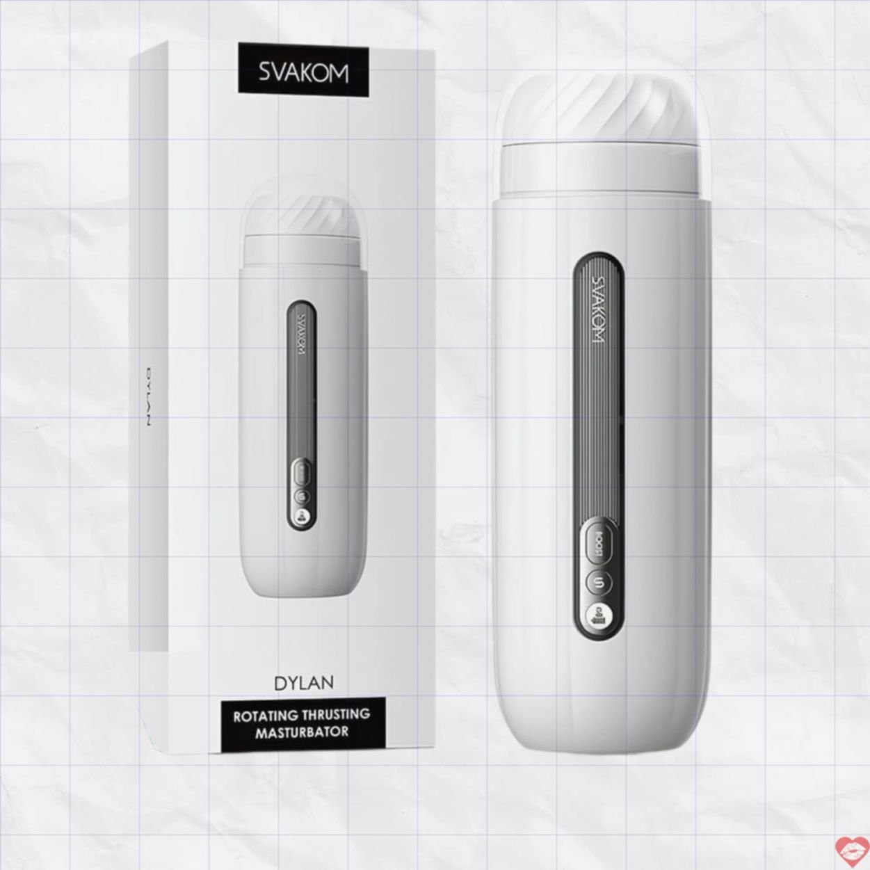 Svakom Dylan cốc thủ dâm xoay thụt tự động chất lượng cao 