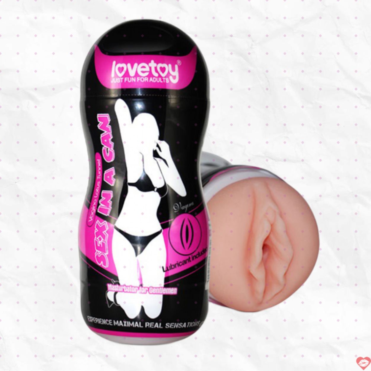 Cốc Thủ Dâm Lovetay Rung Cao Cấp Kích Thích Mạnh Mẽ 