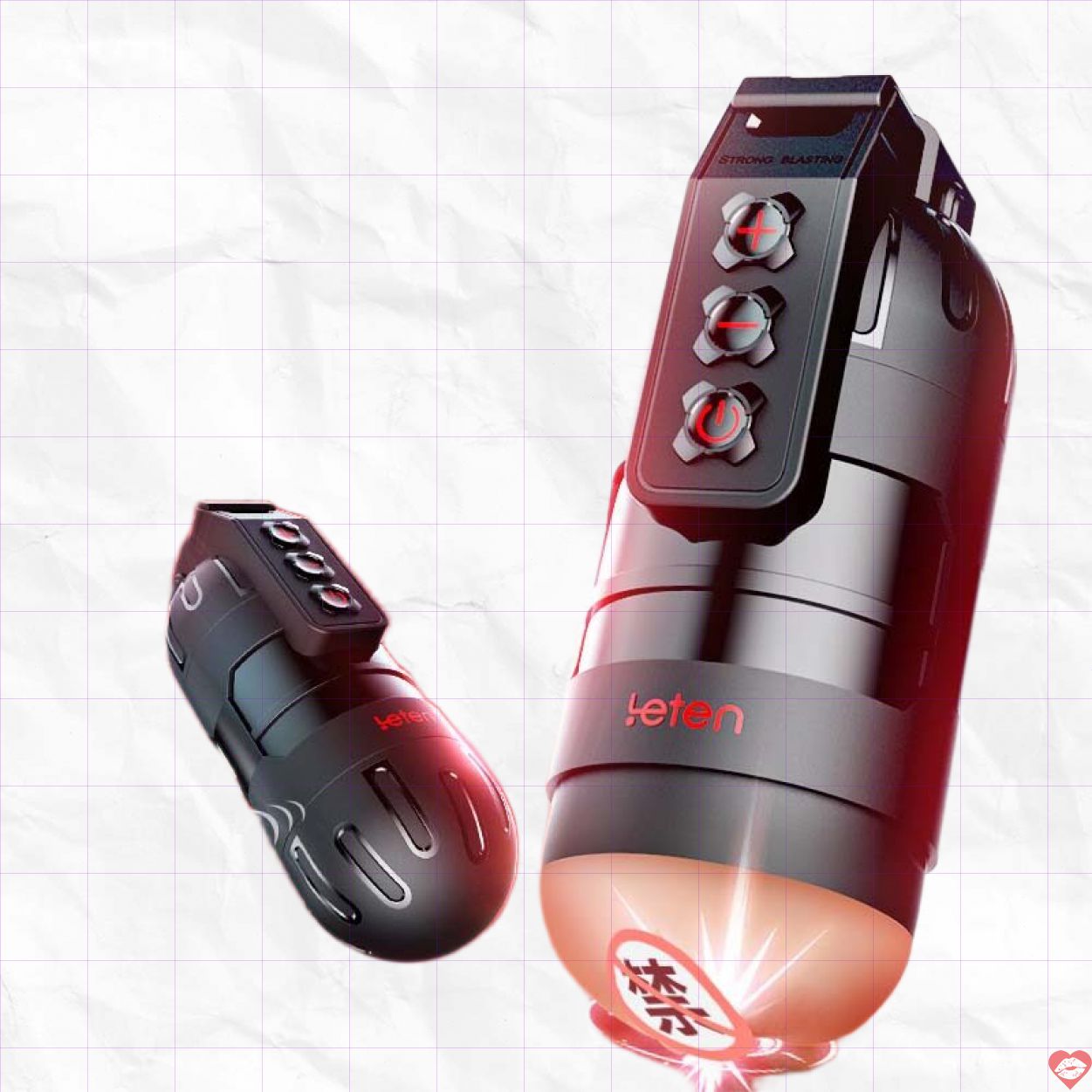 Cốc thủ dâm Leten lựu đạn nhỏ gọn rung mạnh chế độ APP tiện lợi 