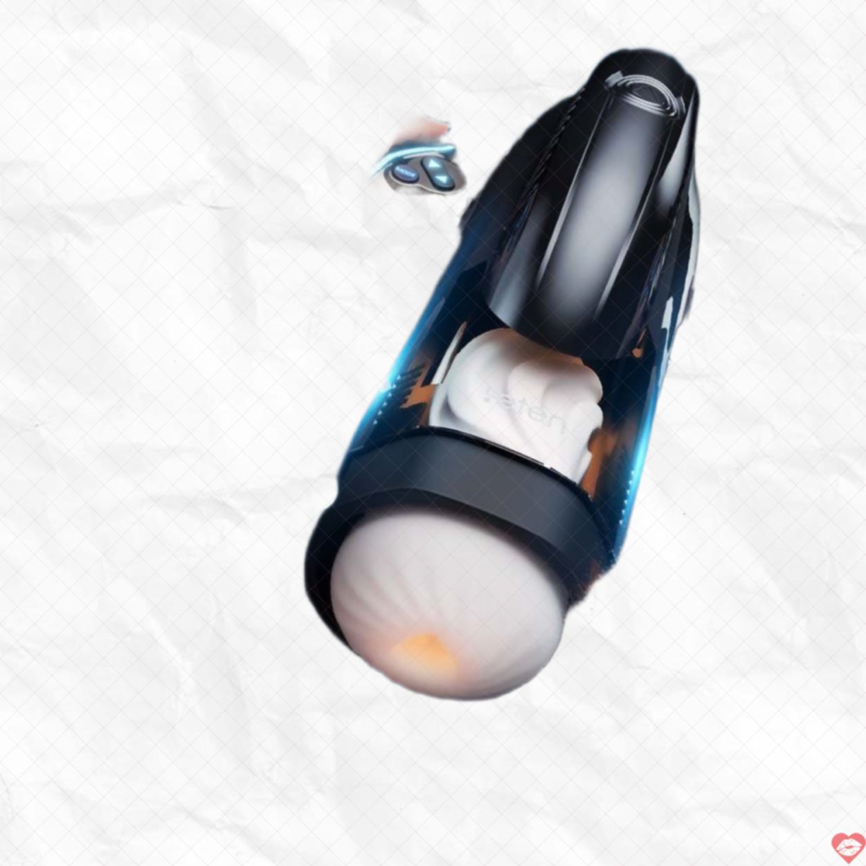 Cốc thủ dâm tự động Leten Thunder Storm Bermuda hút xoáy sục nhiệt mạnh 