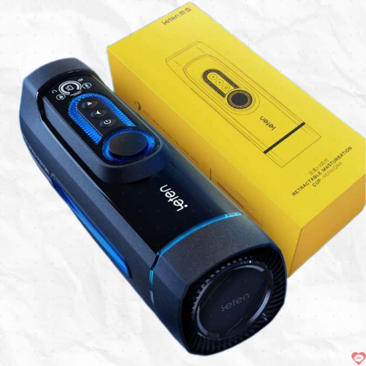Cốc thủ dâm Leten Thunder IV thụt giật, phát nhiệt, siêu sướng 