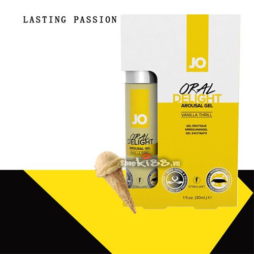 Gel bôi tăng khoái cảm quan hệ bằng miệng Jo Oral Delight