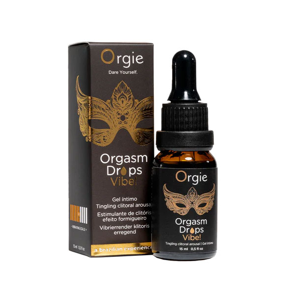 Gel kích thích âm vật Orgie Orgasm Drops Vibe 3in1 – 30ml