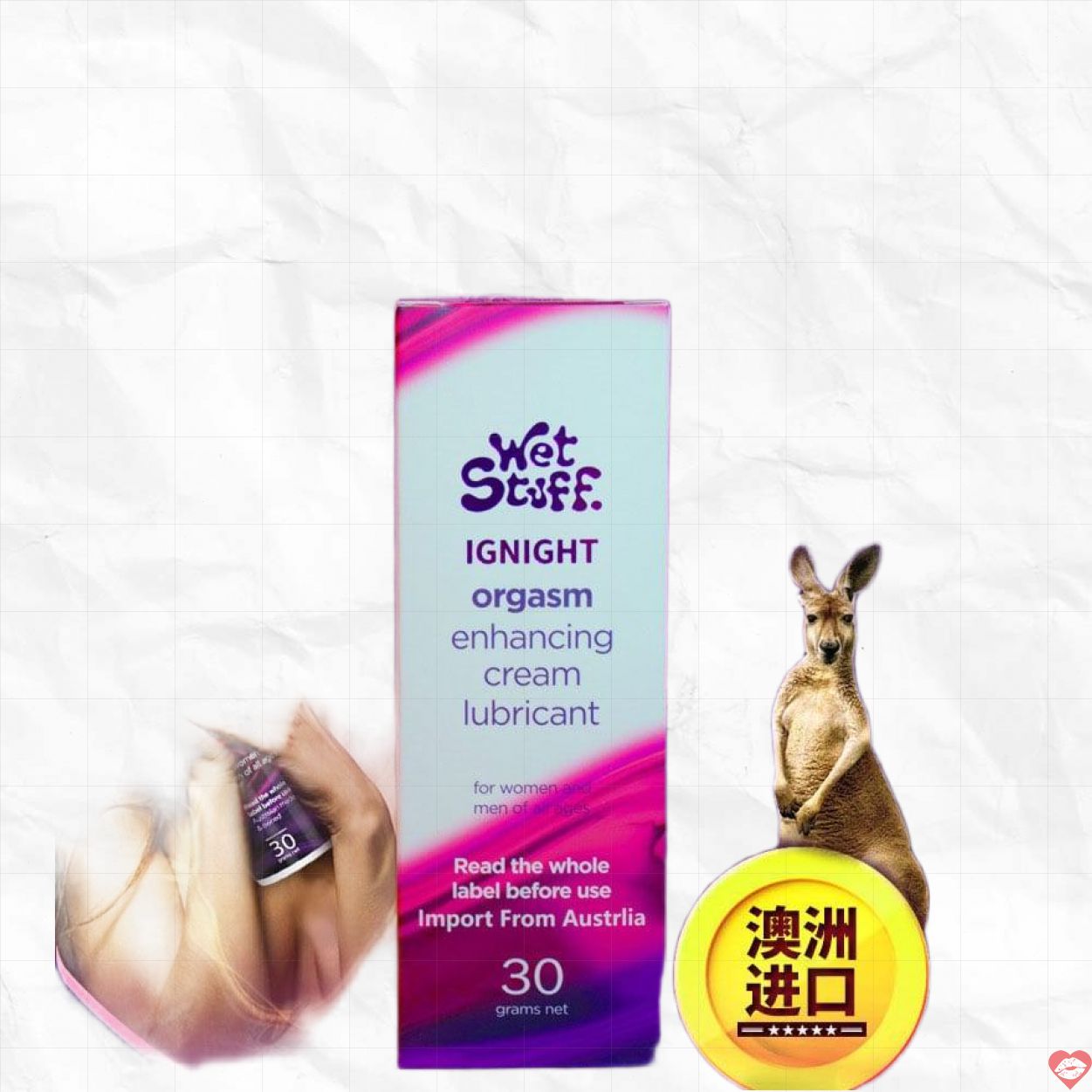 Gel bôi trơn IGNIGHT Úc tăng khoái cảm, kích thích đỉnh cao 