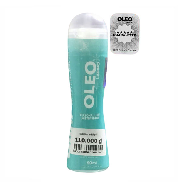 Gel bôi trơn mát lạnh Oleo Lampo Cool 50ml