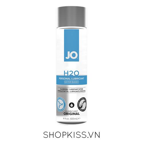 Gel bôi trơn nóng gốc nước 120ml Jo H2O Warming