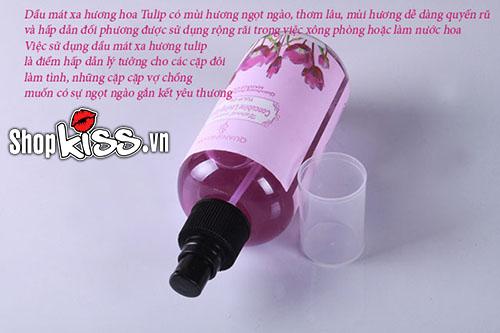 Dầu mát xa hương hoa tự nhiên quyến rũ