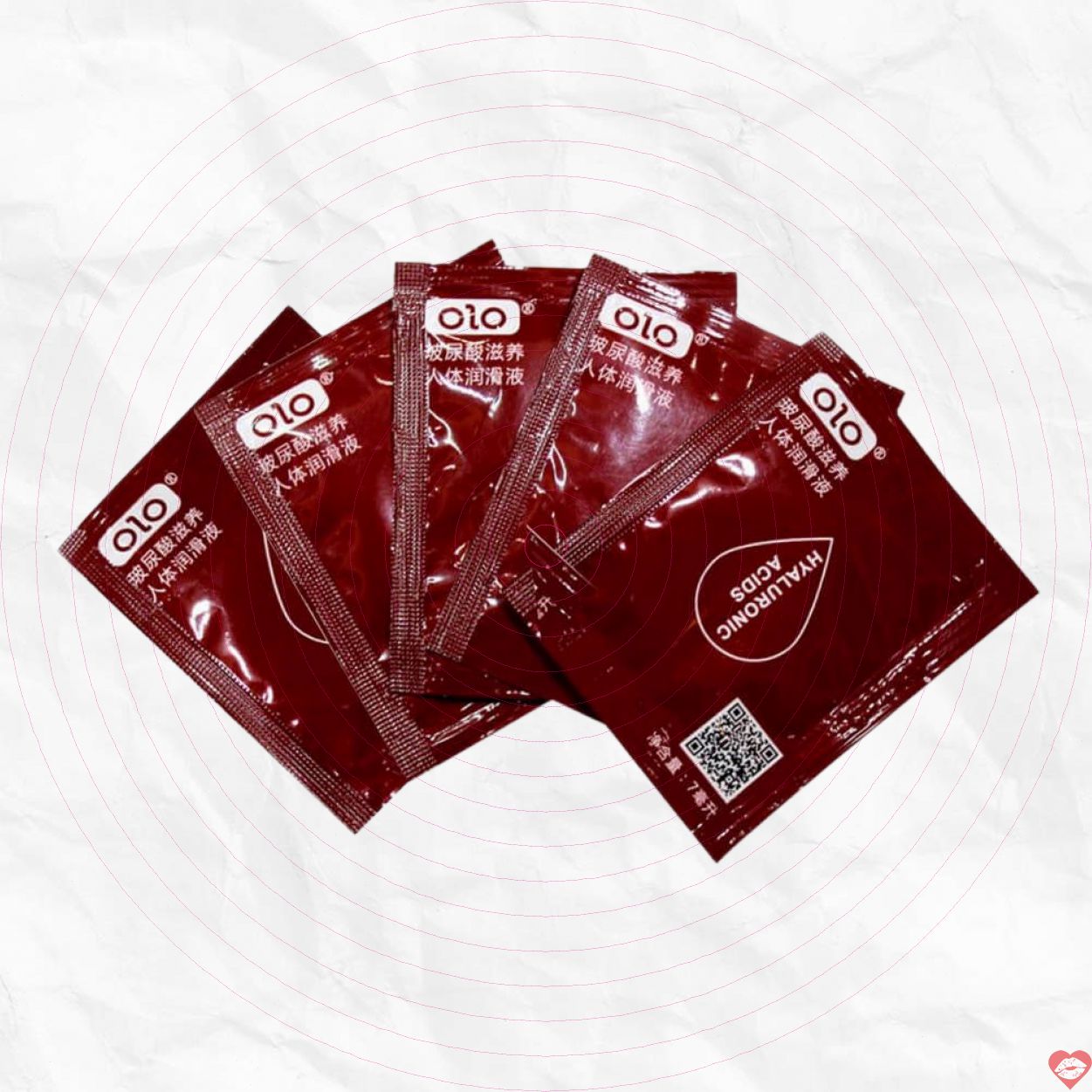 Bộ 5 Gel Trơn OLO 7ml - Khô Âm Đạo - Hỗ Trợ Quan Hệ 