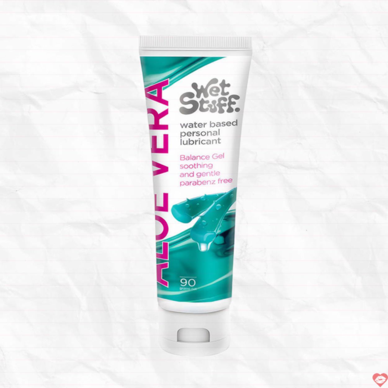 Gel Bôi Trơn Wet Stuff Aloe Vera 90g - Mềm Mịn Dịu Nhẹ 