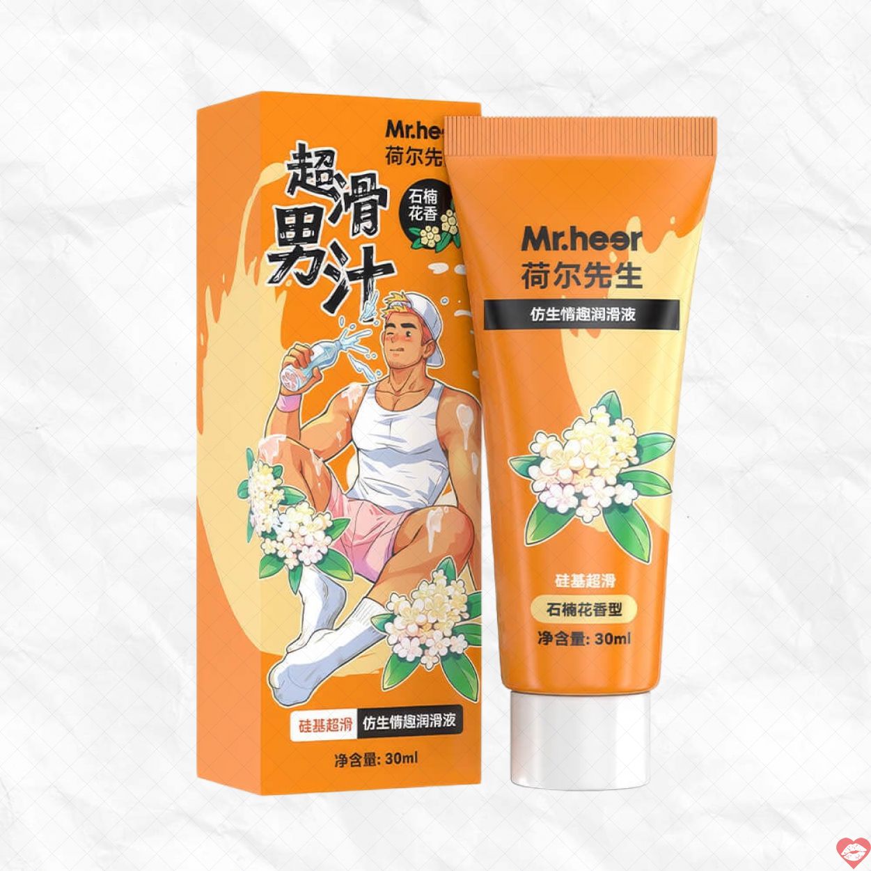 Gel bôi trơn Mr. Heer Orange 30ml cho Gay mềm mượt tăng khoái cảm 