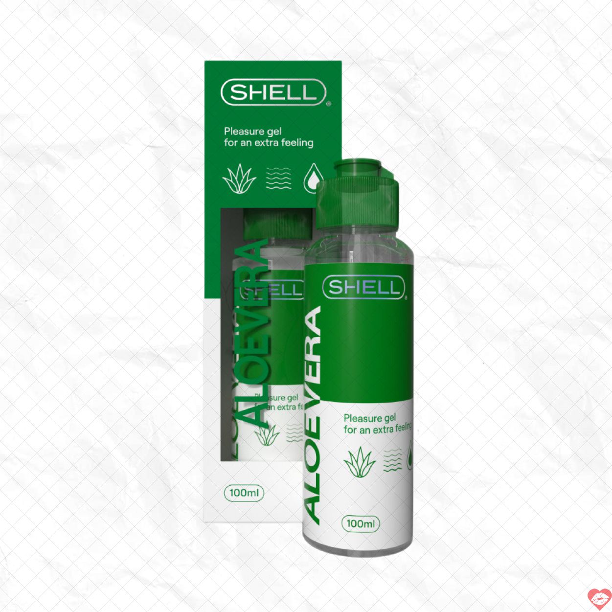 Gel bôi trơn Shell Aloe Vera siêu dưỡng ẩm mềm mịn da 
