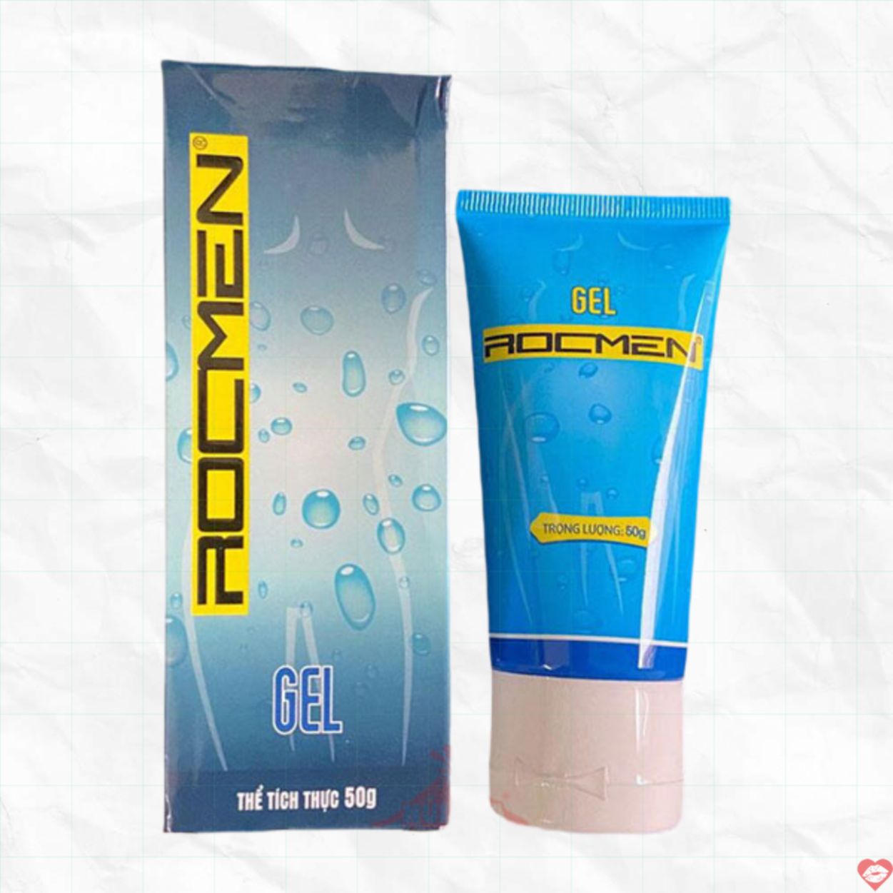 Gel bôi trơn Rocmen 50ml siêu mượt an toàn cho mọi cuộc yêu 