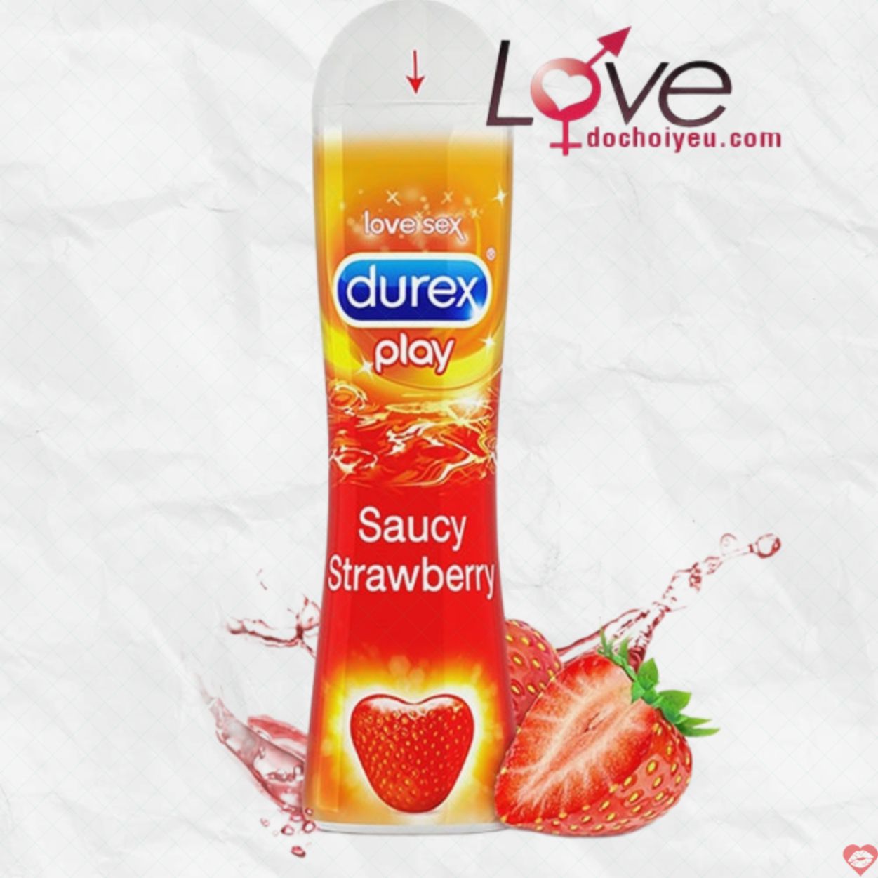 Gel bôi trơn Durex Play dâu tươi cao cấp tăng khoái cảm 100ml 
